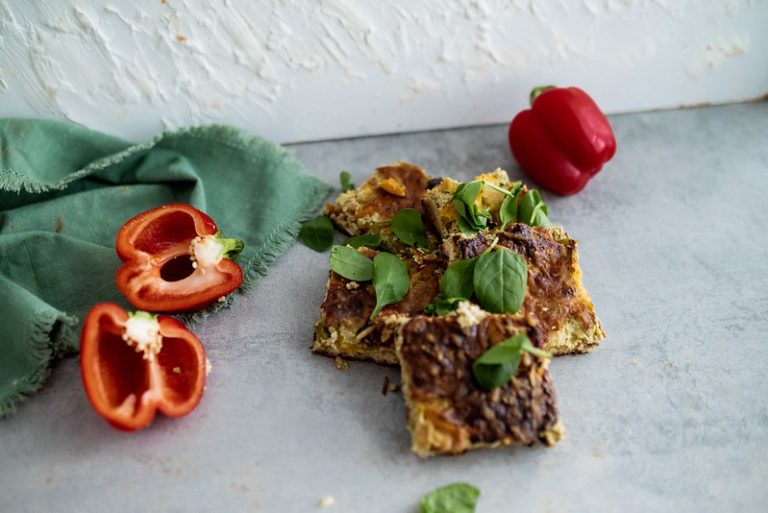 Kana-feta-pestopiirakka